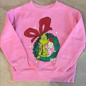 Carter's Pink Grinch Sweatshirt